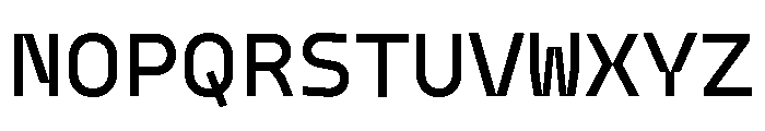 Model Mono Medium Font UPPERCASE