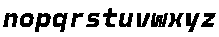 Model Mono Super 2 Font LOWERCASE