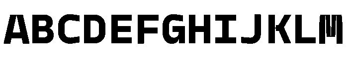 Model Mono Super Font UPPERCASE