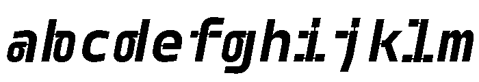 Model Plastic Bold FONT