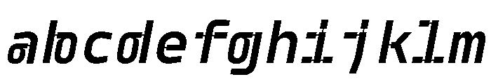 Model Plastic Demibold FONT