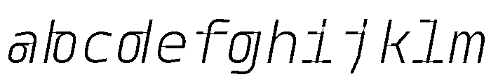 Model Plastic Light FONT
