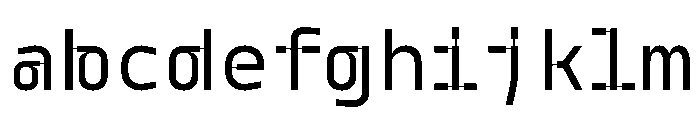 Model Plastic Regular FONT