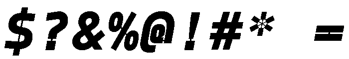 Model Plastic Super Font OTHER CHARS