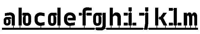 Model PlasticLine Bold FONT