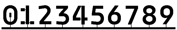 Model PlasticLine Demibold Font OTHER CHARS