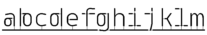 Model PlasticLine Light FONT