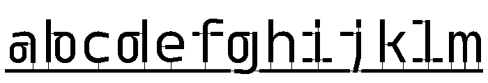 Model PlasticLine Regular 2 FONT