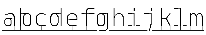 Model PlasticLine Ultralight FONT
