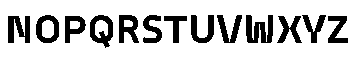 Model Sans Bold Font UPPERCASE