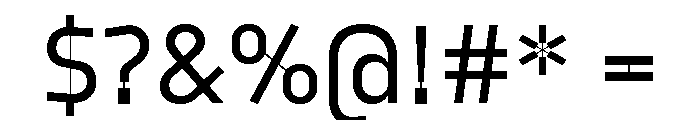 Model Sans Regular 2 Font OTHER CHARS