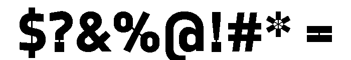 Model Sans Super Font OTHER CHARS