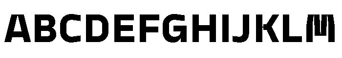 Model Sans Super Font UPPERCASE