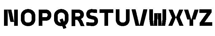 Model Sans Super Font UPPERCASE