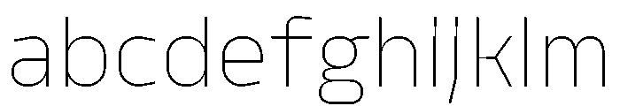 Model Sans Thin FONT
