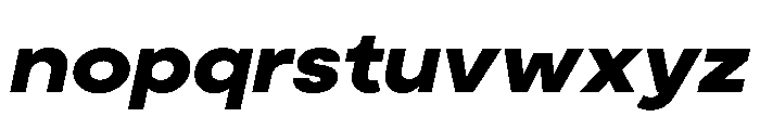 Moderat BlackItalic 45bc8372 Font LOWERCASE