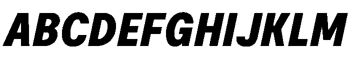 Moderat BlackItalic 869d0a5c Font UPPERCASE