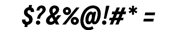 Moderat BoldItalic 73bd2ddd Font OTHER CHARS