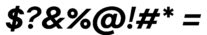 Moderat BoldItalic 94528662 Font OTHER CHARS
