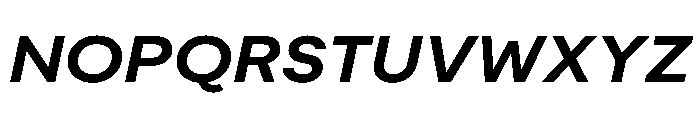 Moderat BoldItalic 94528662 Font UPPERCASE