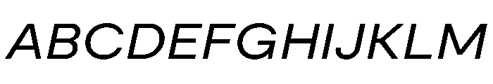 Moderat BookItalic 986b3d17 Font UPPERCASE