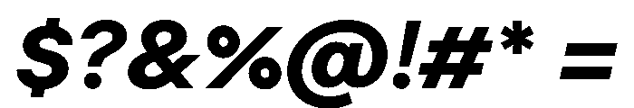 Moderat ExtraBoldItalic 35e23fb8 Font OTHER CHARS
