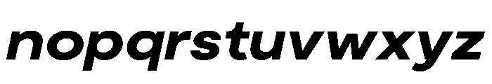 Moderat ExtraBoldItalic 35e23fb8 Font LOWERCASE