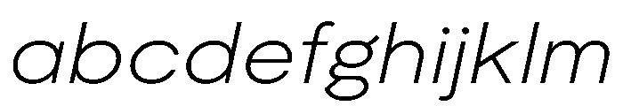 Moderat ExtraLightItalic 112db275 FONT