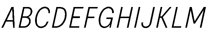 Moderat ExtraLightItalic A1b1c863 Font UPPERCASE
