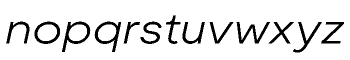 Moderat LightItalic 1f60df7b Font LOWERCASE