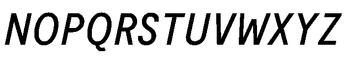 Moderat MediumItalic Ca5d5175 Font UPPERCASE