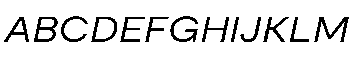 Moderat RegularItalic 7550e03d Font UPPERCASE
