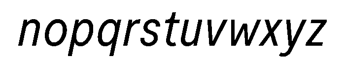 Moderat RegularItalic D8248a1e Font LOWERCASE