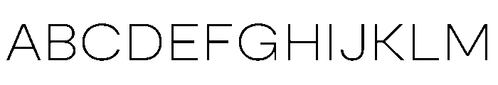 Moderat Thin 92469bb4 Font UPPERCASE