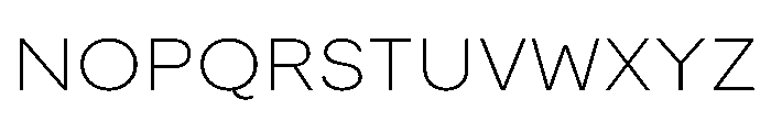 Moderat Thin 92469bb4 Font UPPERCASE