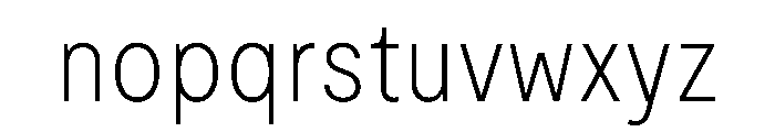 Moderat Thin C4a28361 Font LOWERCASE