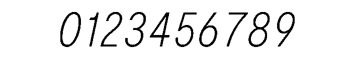 Moderat ThinItalic 254e9204 Font OTHER CHARS