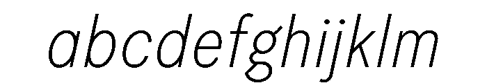Moderat ThinItalic 254e9204 FONT