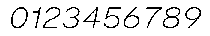 Moderat ThinItalic Abf09e9a Font OTHER CHARS