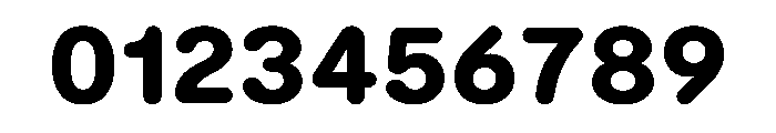 ModeratRounded ExtraBold Font OTHER CHARS