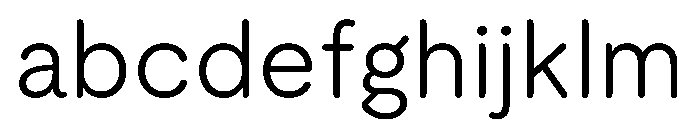 ModeratRounded Light FONT