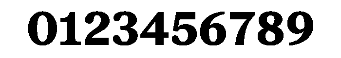 ModeratSerif Bold Font OTHER CHARS