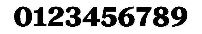 ModeratSerif ExtraBold Font OTHER CHARS