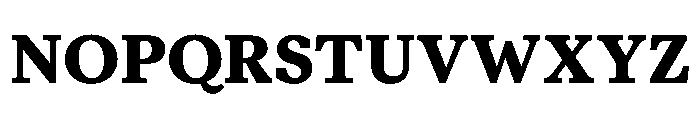 ModeratSerif ExtraBold Font UPPERCASE