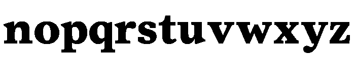 ModeratSerif ExtraBold Font LOWERCASE