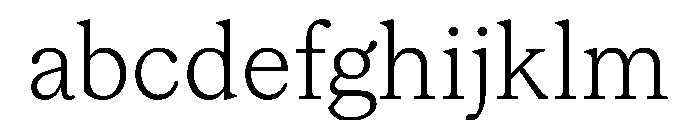 ModeratSerif ExtraLight FONT