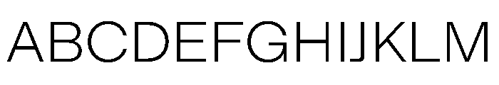 Modern Gothic Variable Font UPPERCASE