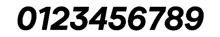 ModernEra 2026Trial ExtraBoldItalic Font OTHER CHARS