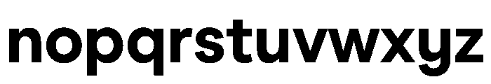 ModernEra 2026Trial ExtraBold Font LOWERCASE