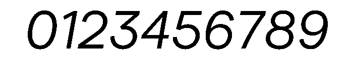 ModernEra 2026Trial Italic Font OTHER CHARS